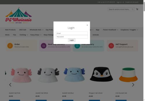 Desktop page screenshot
