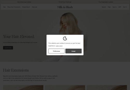Desktop page screenshot