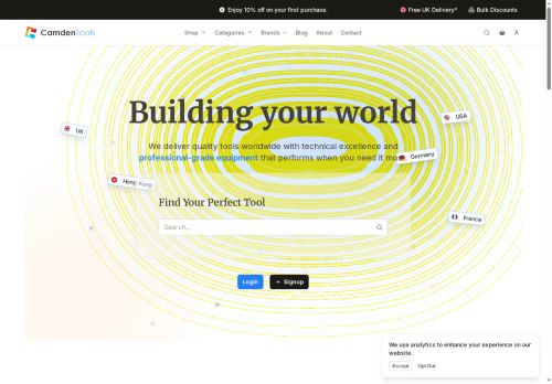 Desktop page screenshot