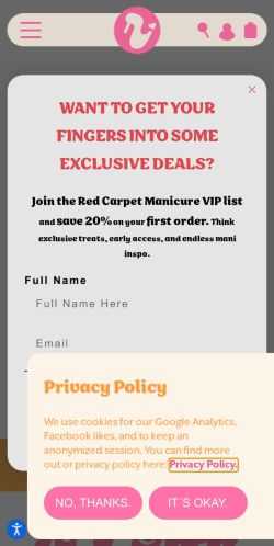 Mobile page screenshot