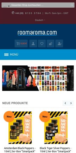 Mobile page screenshot