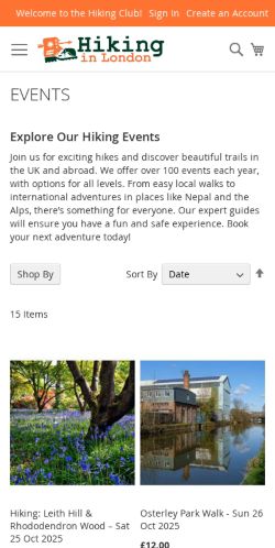 Mobile page screenshot