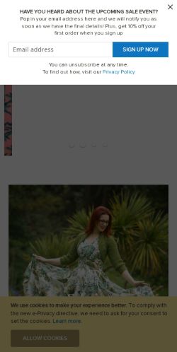 Mobile page screenshot
