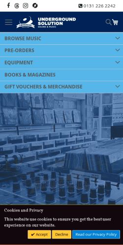 Mobile page screenshot
