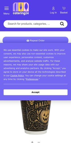 Mobile page screenshot