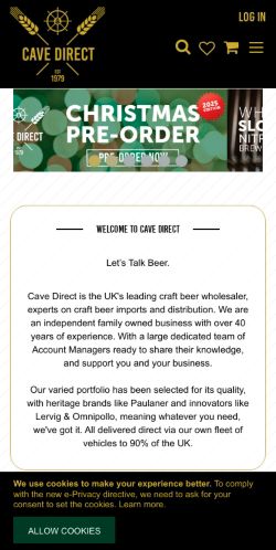 Mobile page screenshot