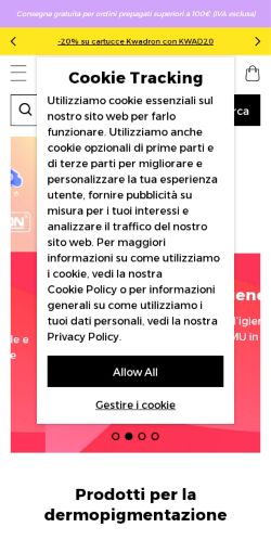 Mobile page screenshot