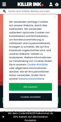 Mobile page screenshot