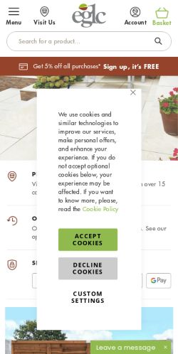 Mobile page screenshot