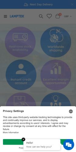 Mobile page screenshot