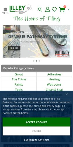 Mobile page screenshot