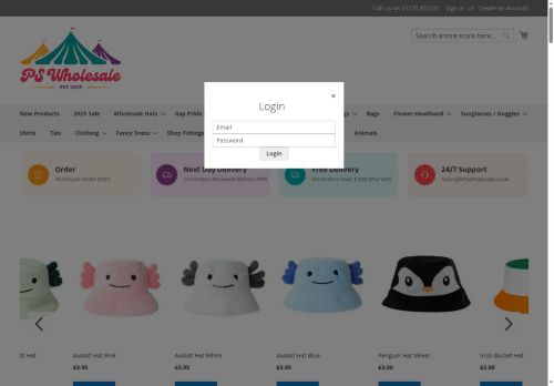 Desktop page screenshot