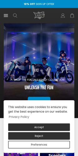 Mobile page screenshot