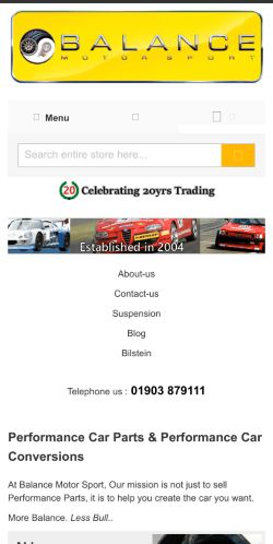Mobile page screenshot