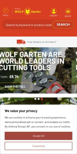 Mobile page screenshot