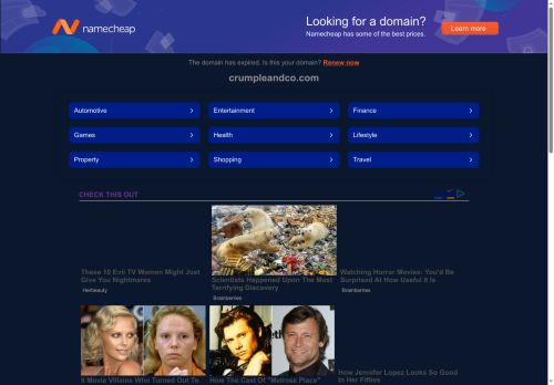 Desktop page screenshot