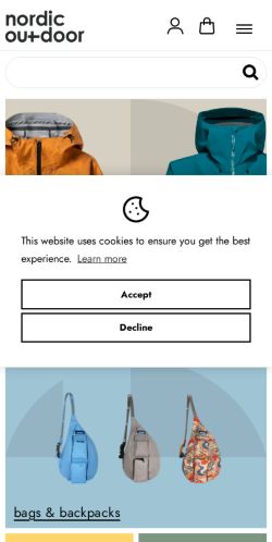 Mobile page screenshot