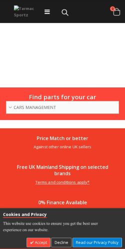 Mobile page screenshot