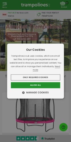 Mobile page screenshot