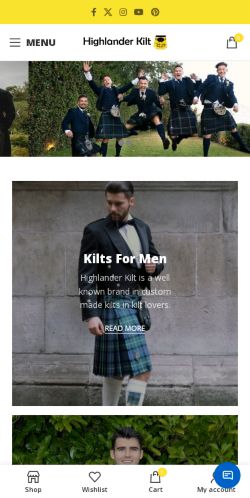 Mobile page screenshot