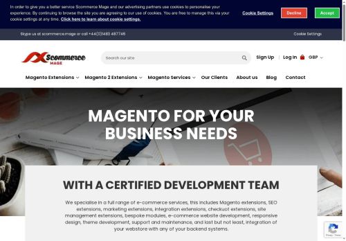 Desktop page screenshot