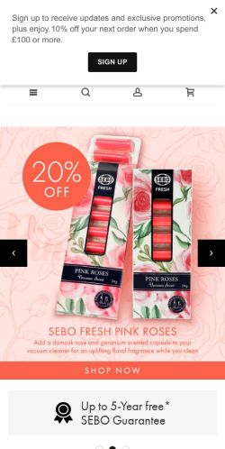 Mobile page screenshot