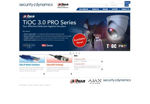 Desktop page screenshot