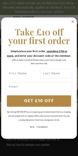 Mobile page screenshot