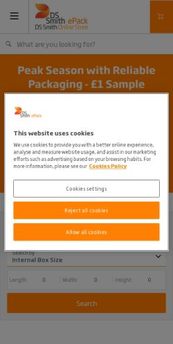 Mobile page screenshot