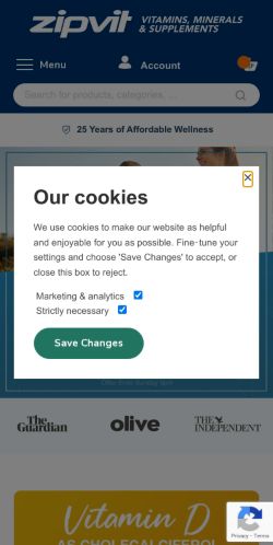Mobile page screenshot