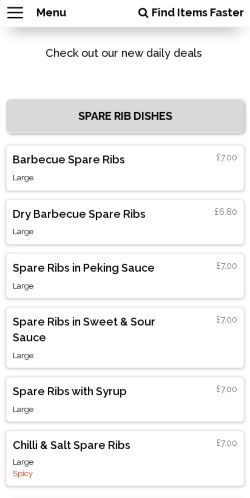 Mobile page screenshot