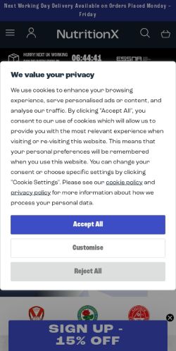 Mobile page screenshot