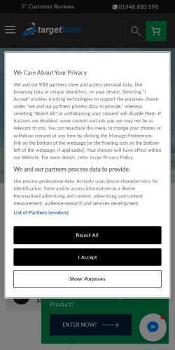 Mobile page screenshot