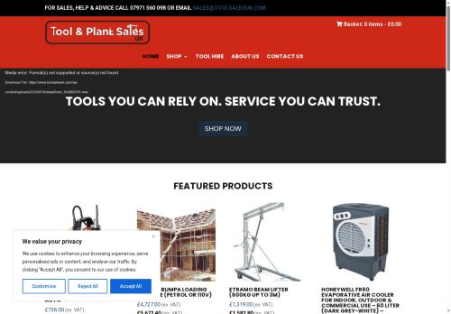 Desktop page screenshot