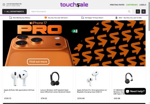 Desktop page screenshot