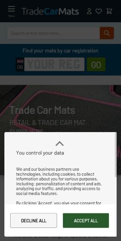 Mobile page screenshot