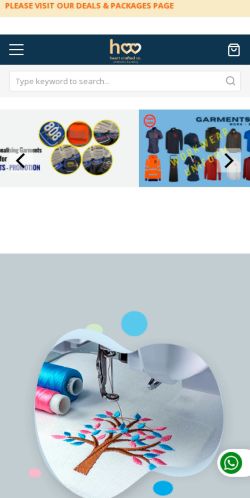 Mobile page screenshot