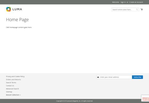 Desktop page screenshot