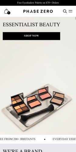 Mobile page screenshot