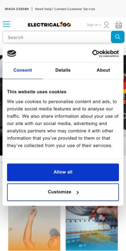 Mobile page screenshot