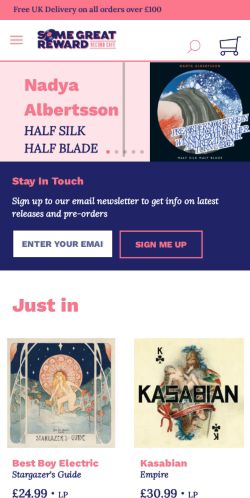 Mobile page screenshot