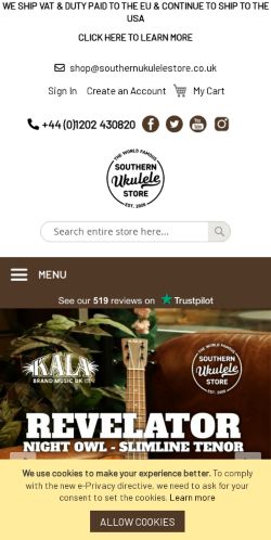 Mobile page screenshot