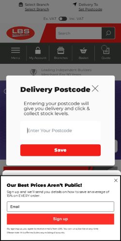 Mobile page screenshot