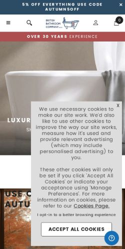 Mobile page screenshot