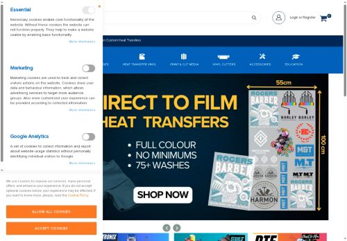 Desktop page screenshot