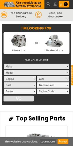 Mobile page screenshot
