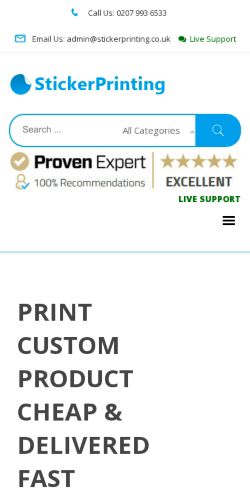 Mobile page screenshot