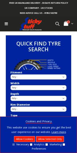 Mobile page screenshot