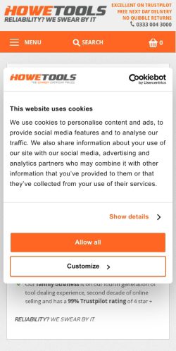 Mobile page screenshot