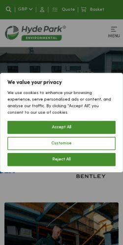 Mobile page screenshot